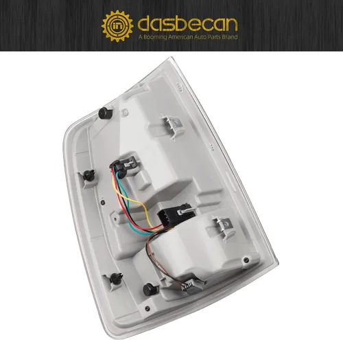 Miniatura 5 de Dasbecan Conjunto de Luces Traseras LED Compatible con Dodge Ram 1500 2013-2018 Ram 2500 y 3500 2014-2018 Lado del Pasajero Plug & Play Reemplaza#