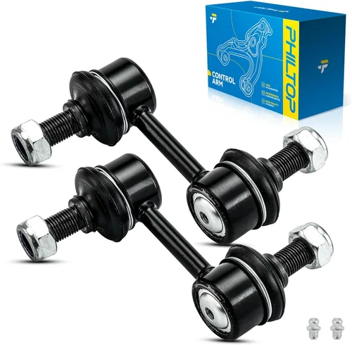 Miniatura 21 de PHILTOP Kit de suspensión delantera de 10 piezas, brazos de control inferiores con juntas de bola, eslabones de extremo de barra estabilizadora