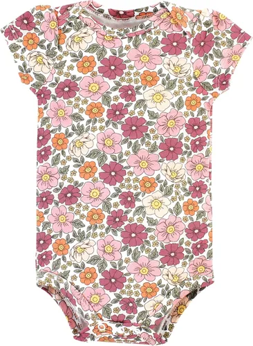 Miniatura 456 de Hudson Baby baby-girls Cotton Bodysuits 3-pack