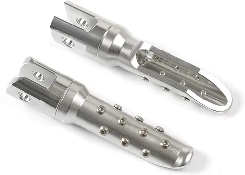 Miniatura 12 de Clavijas de pie delantero de extensión CNC de 0.78 pulgadas, clavijas de pie delanteras elevadoras para Yamaha YZF-R1 2000-2003, YZF1000 R1 Verde
