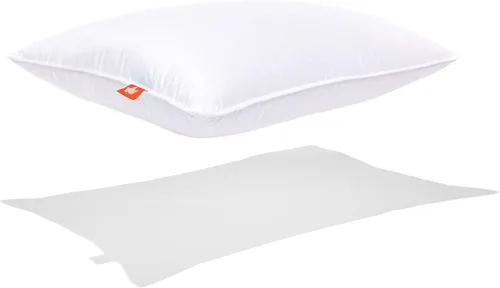Miniatura 3 de Canadian Down & Feather Co. – 1 paquete de almohada suave para dormir de plumón blanco con poder de relleno 625 tamaño King – funda de 500 hilos