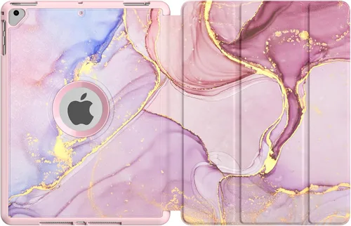 Miniatura 9 de MoKo - Funda para iPad 9.7 pulgadas (6.ª / 5.ª Generación, modelo 2018 / 2017) con soporte para Apple Pencil, cubierta inteligente delgada con logo