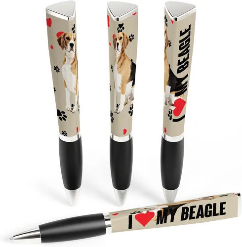 Miniatura 18 de ANINKABOVE I Love my Aussie Dog - Bolígrafo de punta media, tinta negra, escritura suave, recargable, el mejor regalo para todas las ocasiones
