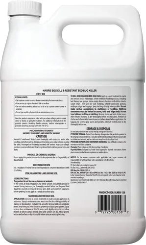 Miniatura 7 de Harris Eliminador de Chinches Más Resistente, Spray en Aerosol de 16 oz