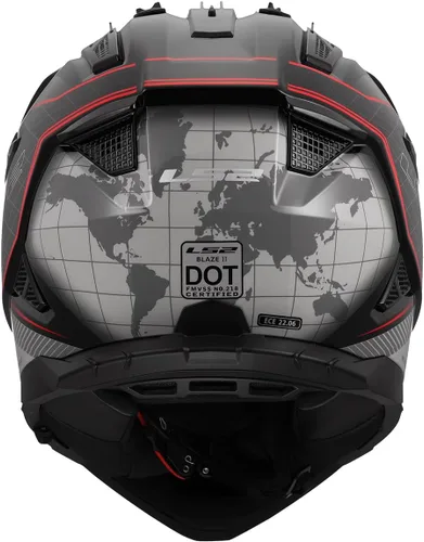 Miniatura 4 de LS2 Casco Blaze II Adventure para motocicleta con parasol