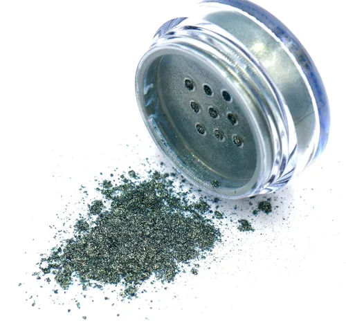 Miniatura 11 de Pure Ziva Adobe Glaze - Pigmento de polvo suelto de sombra de ojos en color bronce cobrizo, color rojo claro, rosa, maceta de polvo mineral con una