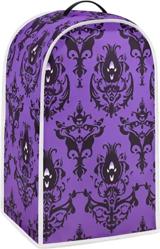 Miniatura 14 de Upetstory Funda antipolvo para licuadora de vaca, estilo bohemio, azteca, para cafetera, electrodomésticos, resistente a las manchas, lavable