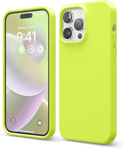 Miniatura 15 de elago Funda compatible con iPhone 14 Pro Max, de silicona líquida, funda protectora de cuerpo completo, a prueba de golpes, funda delgada