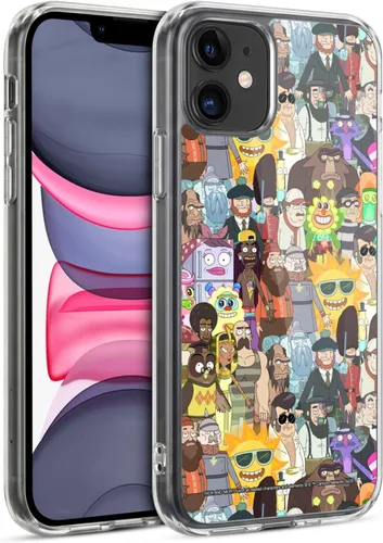 Miniatura 14 de Head Case Designs Funda de gel con licencia oficial de Rick and Morty Aliens Season 3 [protección de grado militar] compatible con Apple iPhone 12