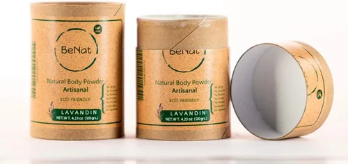 Miniatura 5 de BeNat Polvo corporal natural sin talco para hombres, mujeres, niños y bebés, máxima comodidad, absorbe la humedad, desodorante corporal natural