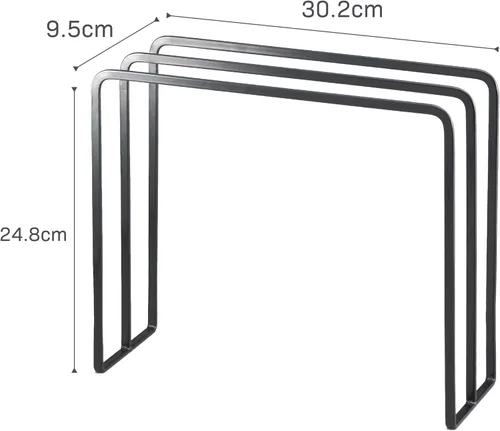 Miniatura 6 de Yamazaki Home Tower - Percha para paños de cocina - Acero Negro