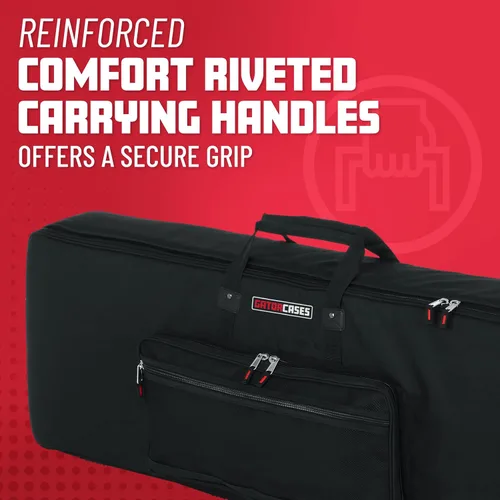 Miniatura 4 de Bolsa acolchada Gator Cases para teclados de 49 notas; (GKB-49)