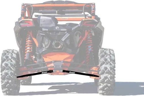 Miniatura 8 de SuperATV Brazos/varillas de radio inferior trasero en caja para Can-Am Maverick X3 64 pulgadas Turbo/X RC/X MR/X DS/MAX (ver ajuste a continuación)