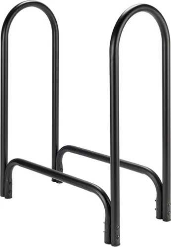 Miniatura 7 de Shelter SLRK - Kit de soporte para leña de longitud y altura ajustables, con recubrimiento en polvo, resistente todo acero, Adj. L x 14 pulgadas