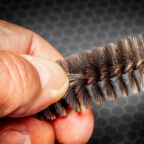 Miniatura 6 de Real Avid Bore-Max Speed Brush Cepillos niquelados para limpieza con 2 veces más densidad de cerdas Cepillo de limpieza impermeable a