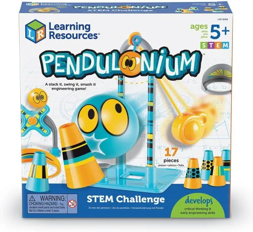 Miniatura 6 de Learning Resources Pendulonium STEM Challenge, juego de péndulo para niños, 16 piezas, a partir de 5 años