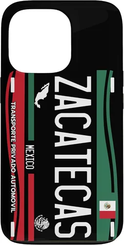 Miniatura 10 de Placa de matrícula Zacatecas para iPhone 13 Pro Max, Zacatecas México, funda Zacatecas