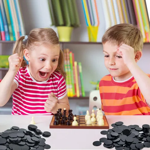 Miniatura 6 de Coopay Discos de contadores de aprendizaje de plástico de 1-1/5 pulgadas, discos de conteo de fichas de bingo para práctica de matemáticas y fichas