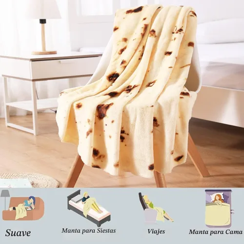 Miniatura 6 de Manta de tortilla de burrito de 85 pulgadas, regalos de elefante blanco para adultos, mantas útiles para mujeres y hombres, fiestas, cosas geniales