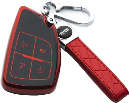 Miniatura 9 de Funda para llavero compatible con Silverado 1500, Sierra 1500, Colorado Canyon 2024 2025, Silverado Sierra Smart Key