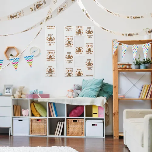 Miniatura 3 de Regalos de 18 cumpleaños para niño o niña - Feliz papel higiénico de broma - Decoraciones de 18 cumpleaños, suministros de fiesta y recuerdos
