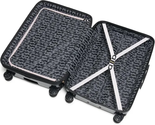 Miniatura 9 de Karl Lagerfeld Paris Maleta para mujer Ruedas giratorias Hardside, Negro -, Maleta Spinner Ruedas Hardside