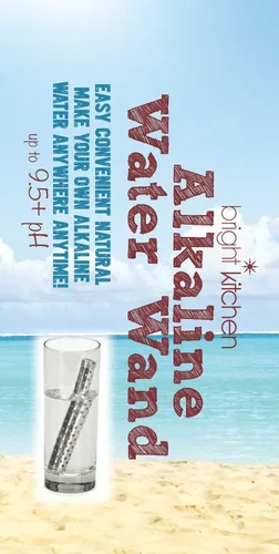 Miniatura 2 de Varita de Agua Alcalina que Eleva Naturalmente el pH a 9.5, Añade Turmalina, Maifan, Muyu, Piedra de Infrarrojo Lejano, Reduce ORP, Bright Kitchen