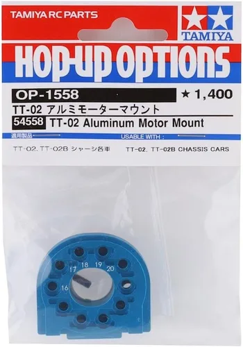 Miniatura 2 de Tamiya 300054558 Tt/B ALU Soporte de motor azul ANODISED