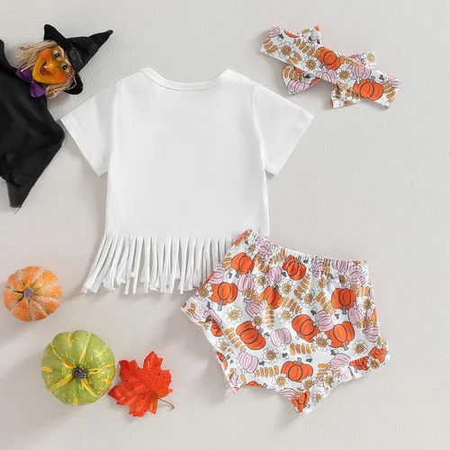 Miniatura 38 de Conjunto de camiseta y pantalones cortos para bebé niña del 4 de julio, camiseta y pantalones cortos para el Día de los Caídos