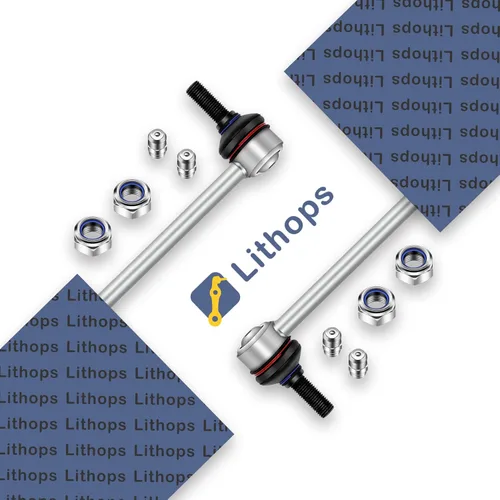 Miniatura 7 de Lithops K80258/K750385 Enlaces de barra estabilizadora delantera de aleación de zinc y níquel engrasables para Chrysler200/Sebring Jeep