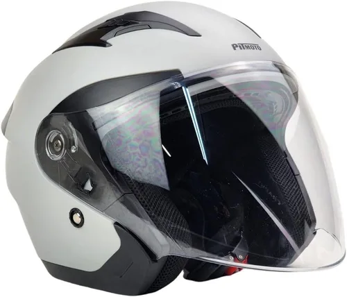 Miniatura 3 de Casco de moto abierto DOT, modelo PM-768