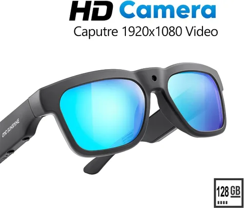 Miniatura 2 de OHO 1080PCamera Bluetooth Smart Glasses, Hands-Free Video Recording, UV Protection, Sweat-Resistant, Lightweight Unisex Daily
