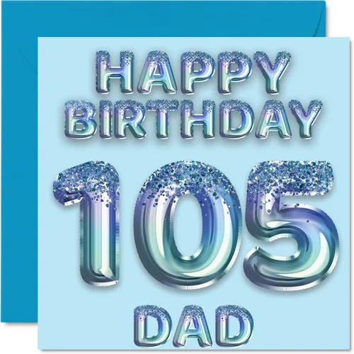 Miniatura 316 de Stuff4 Tarjeta de primer cumpleaños para niños, globo de fiesta con purpurina azul, tarjetas de feliz cumpleaños para niño de 1 año, nieto, hijo, 57