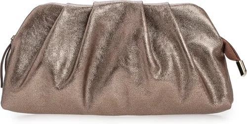 Miniatura 12 de CHARMING TAILOR Bolso tipo sobre elegante de cuero vegano suave con pliegues de PU para mujer