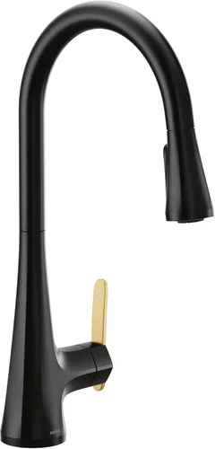 Miniatura 21 de Moen S6235NL Sinema Grifo de barra desplegable de arco alto de una sola manija con Power Clean y Reflex, níquel pulido