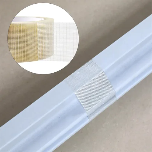 Miniatura 3 de HSTECH Cinta adhesiva semitransparente, cinta impermeable resistente, cinta resistente a la intemperie de alto rendimiento para reparaciones