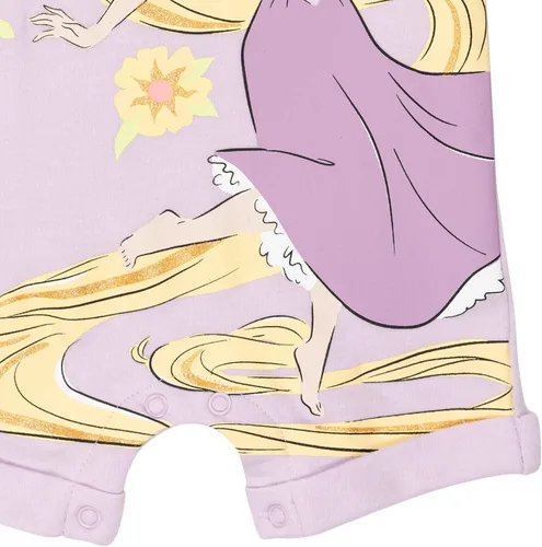 Miniatura 7 de Disney Princesa Rapunzel Ariel Belle Jasmine Aurora - Mameluco y diadema para recién nacido