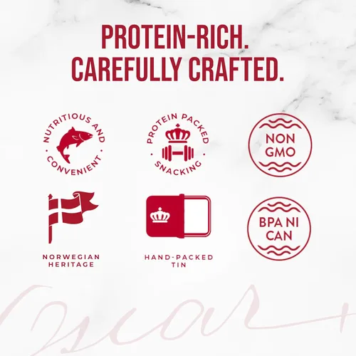Miniatura 5 de King Oscar Salmón Premium en Aceite de Oliva, Latas de 4.05 onzas (Paquete de 12, el Empaquetado Puede Variar), Salmón Sin Hueso y Sin Piel