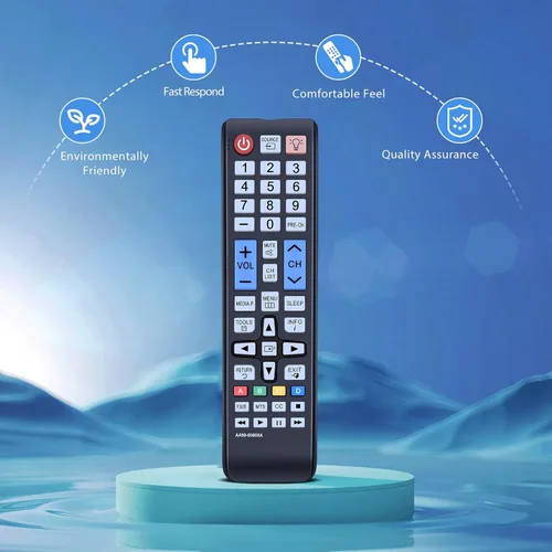 Miniatura 3 de PZL AA59-00600A Reemplazo para control remoto Samsung TV PN43E450A1F 5+ Series 530 535 PN51E535A3FXZA TM1240 PN51E535A3F PN51E450A1F PN51E530A3F