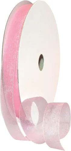 Miniatura 60 de Morex Ribbon 91803/100-609 Cinta de nailon Organdy, 5/8 pulgadas por 100 yardas, color rojo