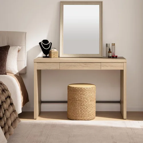 Miniatura 4 de SICOTAS Mesa de Escritorio para Computadora - Mesa de Estudio de Madera de 47 Pulgadas para Dormitorio, Escritorio de Oficina Estilo Granja