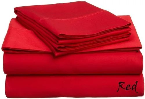 Miniatura 9 de LaxLinen Sábanas Aqua Solid Full, 1 sábana bajera de bolsillo extra profundo para colchones de 18 a 24 pulgadas, calidad egipcia elástica, 600 hilos