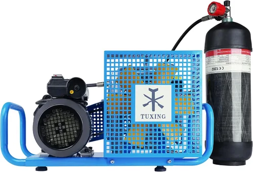Miniatura 8 de TUXING Compresor de aire PCP de 4500 psi,Compresor de aire del tanque de buceo,Compresor de buceo de alta presión para extinción de incendios Tanque