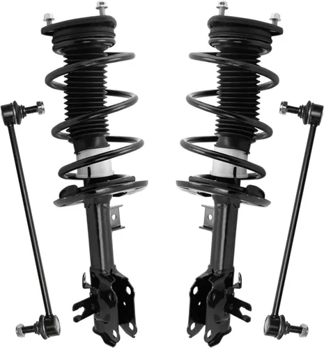 Miniatura 91 de Detroit Axle - 4 barras estabilizadoras de puntales delanteros para Kia Forte Koup 10-13 12-13 Forte5, puntales y barras estabilizadoras de resorte