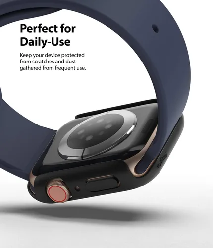 Miniatura 6 de Ringke Funda delgada para Apple Watch Series 6, 5, 4 (1.575 pulgadas), SE 3, 2, 1 (1.575 pulgadas), funda delgada y ligera para mujeres y hombres