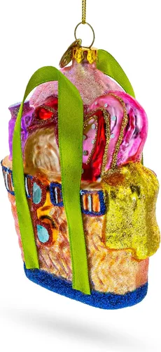 Miniatura 2 de Bolsa de temporada de playa - Adorno navideño de vidrio soplado