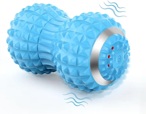 Uppye Pelota de masaje vibratoria para aliviar el dolor, pelota de movilidad para terapia física y recuperación de entrenamiento, herramientas de