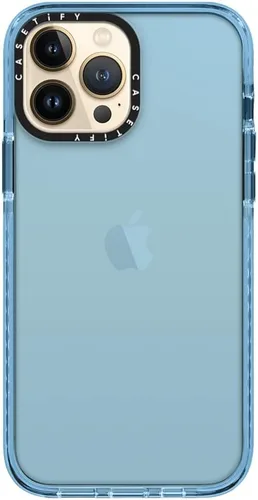 Miniatura 9 de CASETiFY Impact - Funda para iPhone 13 Pro Max (protección contra caídas de 6.6 pies), color azul sierra Sierra Azul