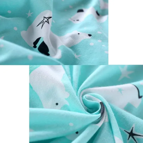 Miniatura 3 de ENJOYNIGHT - Camisones de algodón para mujer, tallas extragrandes, camisa de dormir de manga corta con estampado