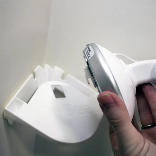 Miniatura 9 de Anywhere - Soporte de pared para monitor de bebé, estante adhesivo sin taladrar para cámaras, compatible con la mayoría de marcas de monitores